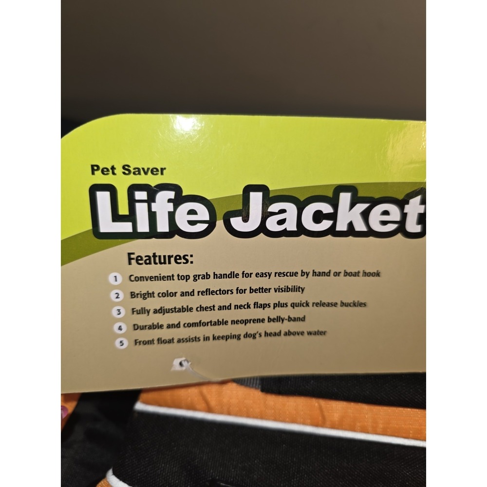 Dog Life Jacket Dog Vest Water Vest Outward Hound Granby Splash New Size Small - Picture 4 of 11
